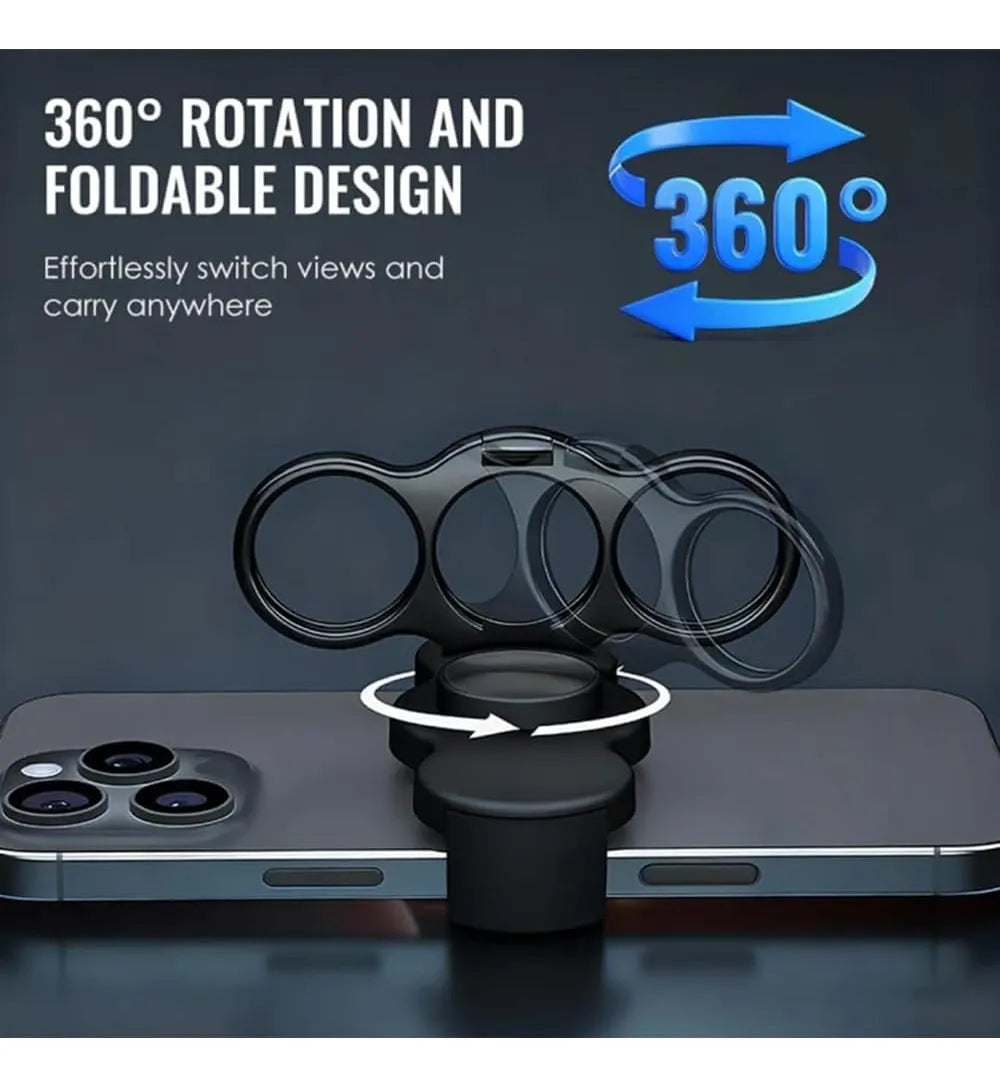 TriCore Alloy Fidget Spinner with Finger Grip