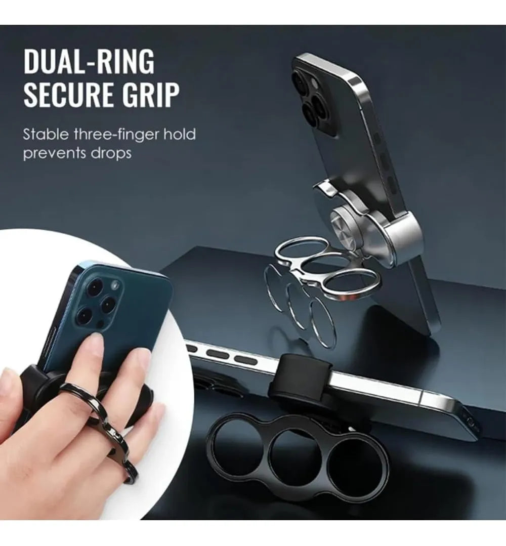 TriCore Alloy Fidget Spinner with Finger Grip